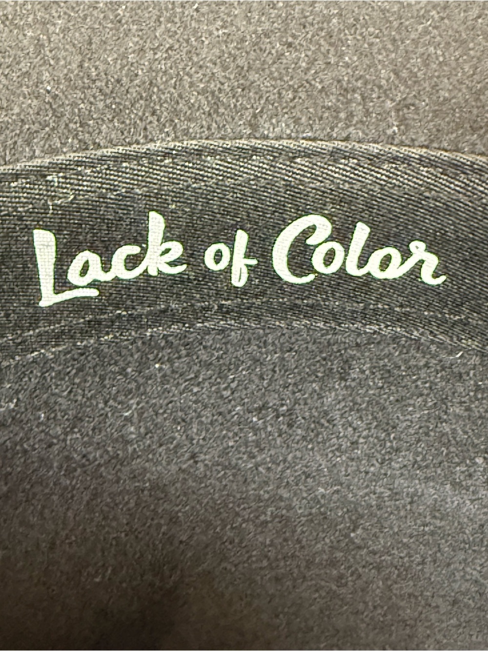 Lack of Color Prism Hat 55 cm black size small boho festival FLAWS NOTED - Picture 16 of 16